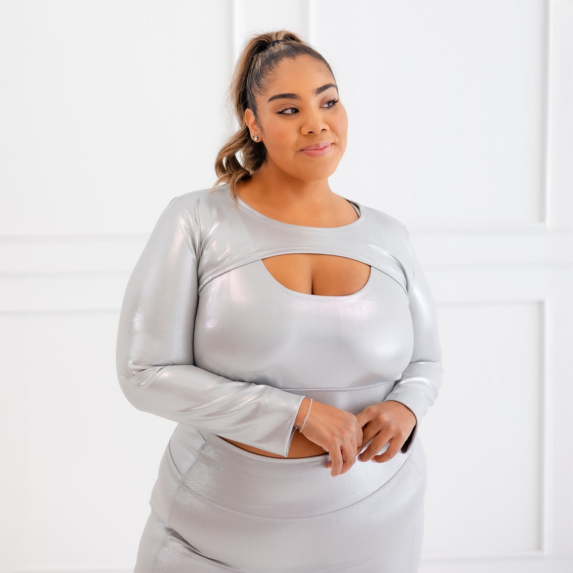 silver dress shrug Evening Silver Shrug