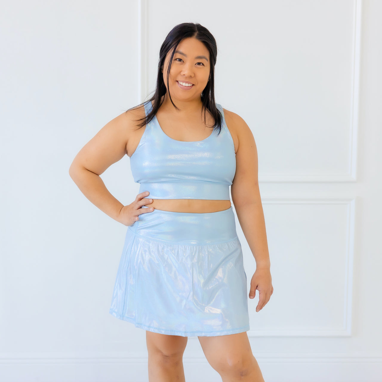 Sky Prism Athletic Skort