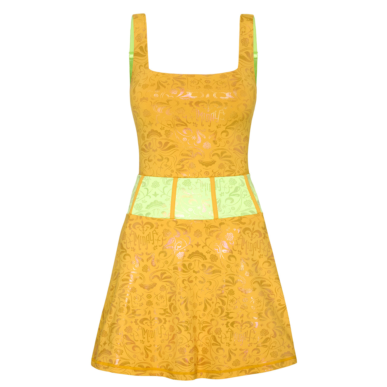 STAR WARS Queen Amidala Gold Picnic Women's Athletic Dress - S STAR WARS Queen Amidala Gold Picnic Women's Athletic Dress - S