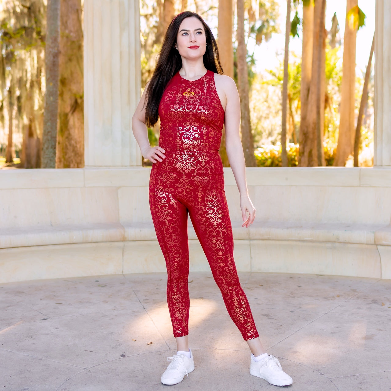 STAR WARS Queen Amidala Red Throne Women's Leggings