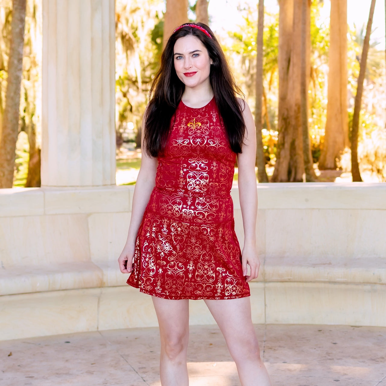 STAR WARS Queen Amidala Red Throne Women's Athletic Skort