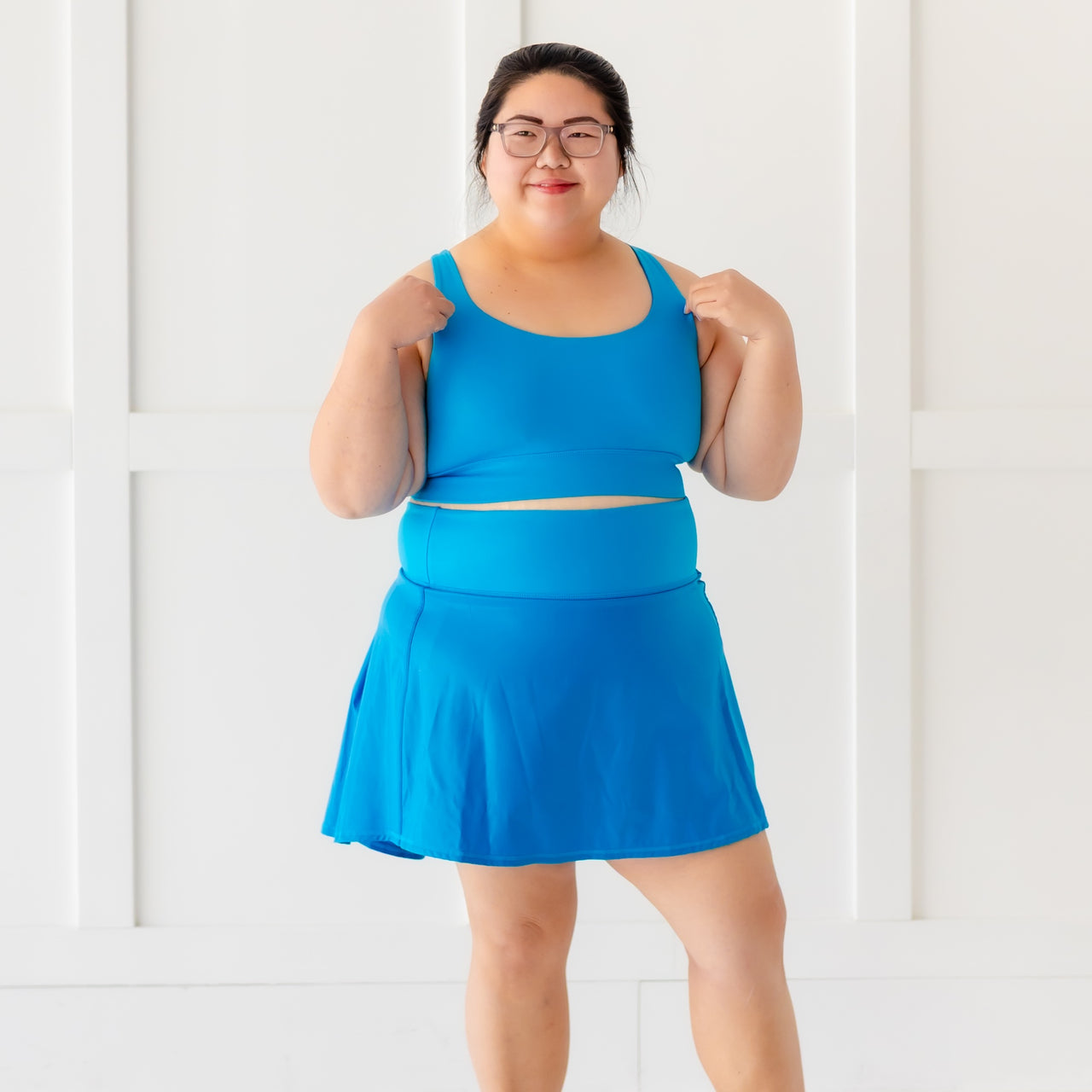 True Blue Women's Athletic Skort