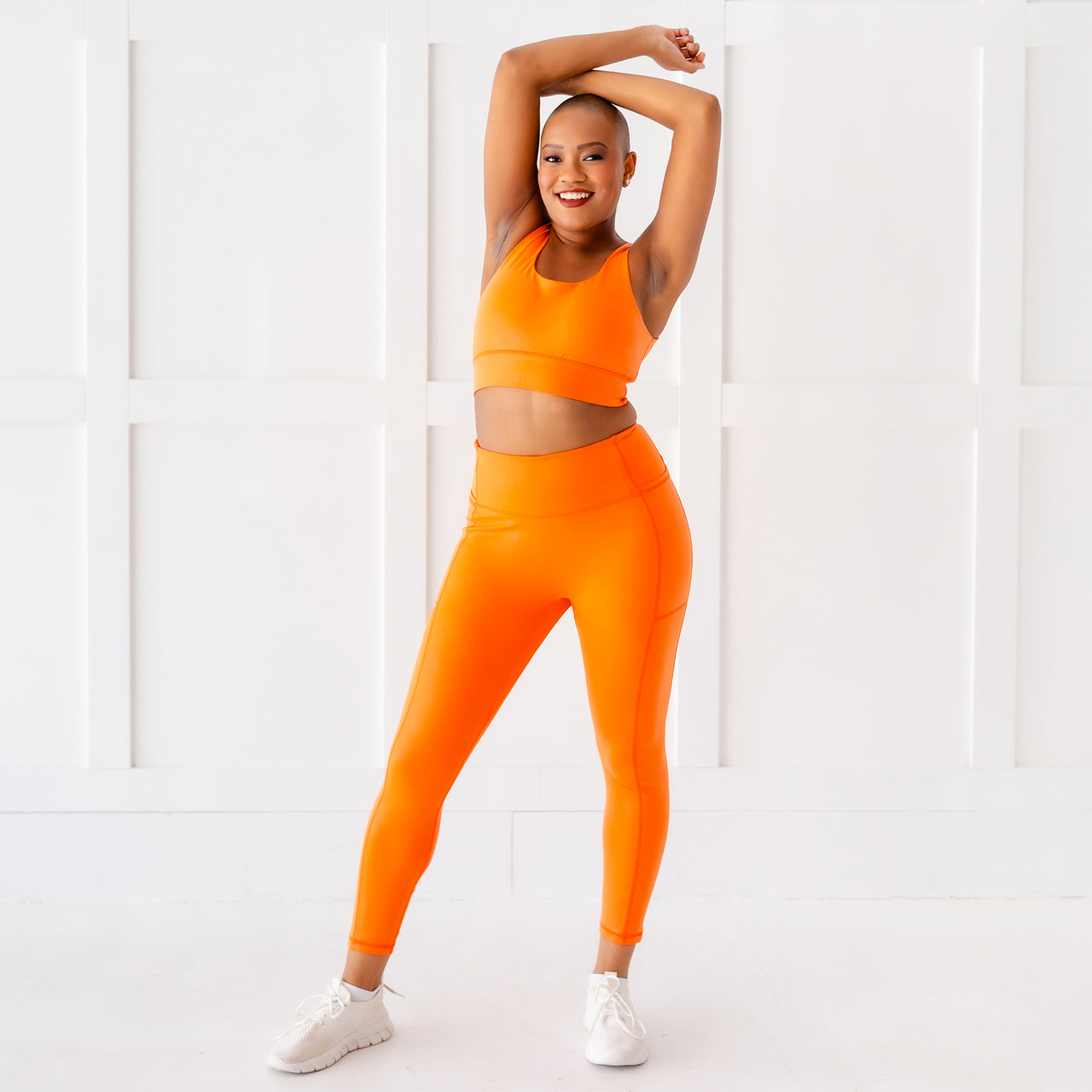 Vibrant Orange Women's Leggings