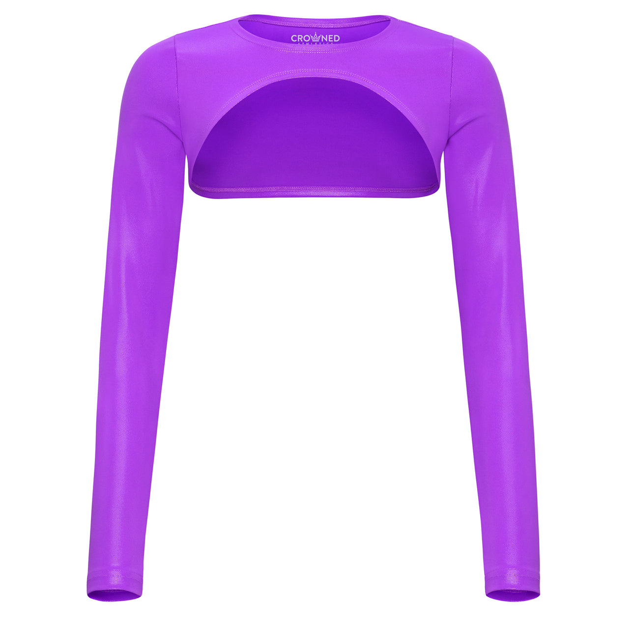 Vivid Purple Women's Athletic Shrug