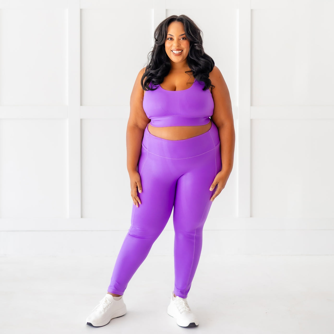 Vivid Purple Women's Leggings