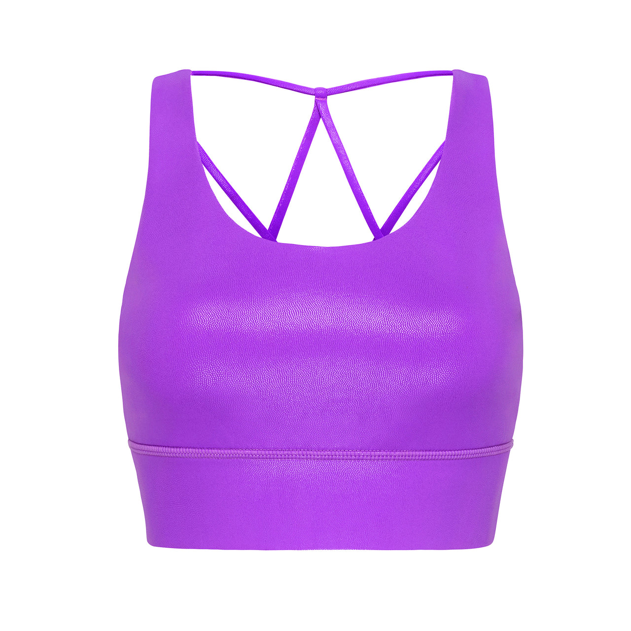 Vivid Purple Women's Sports Bra