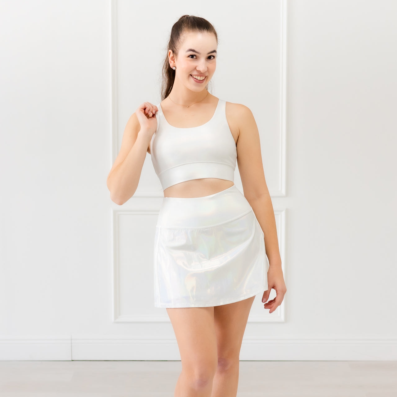 Pearl Prism Athletic Skort