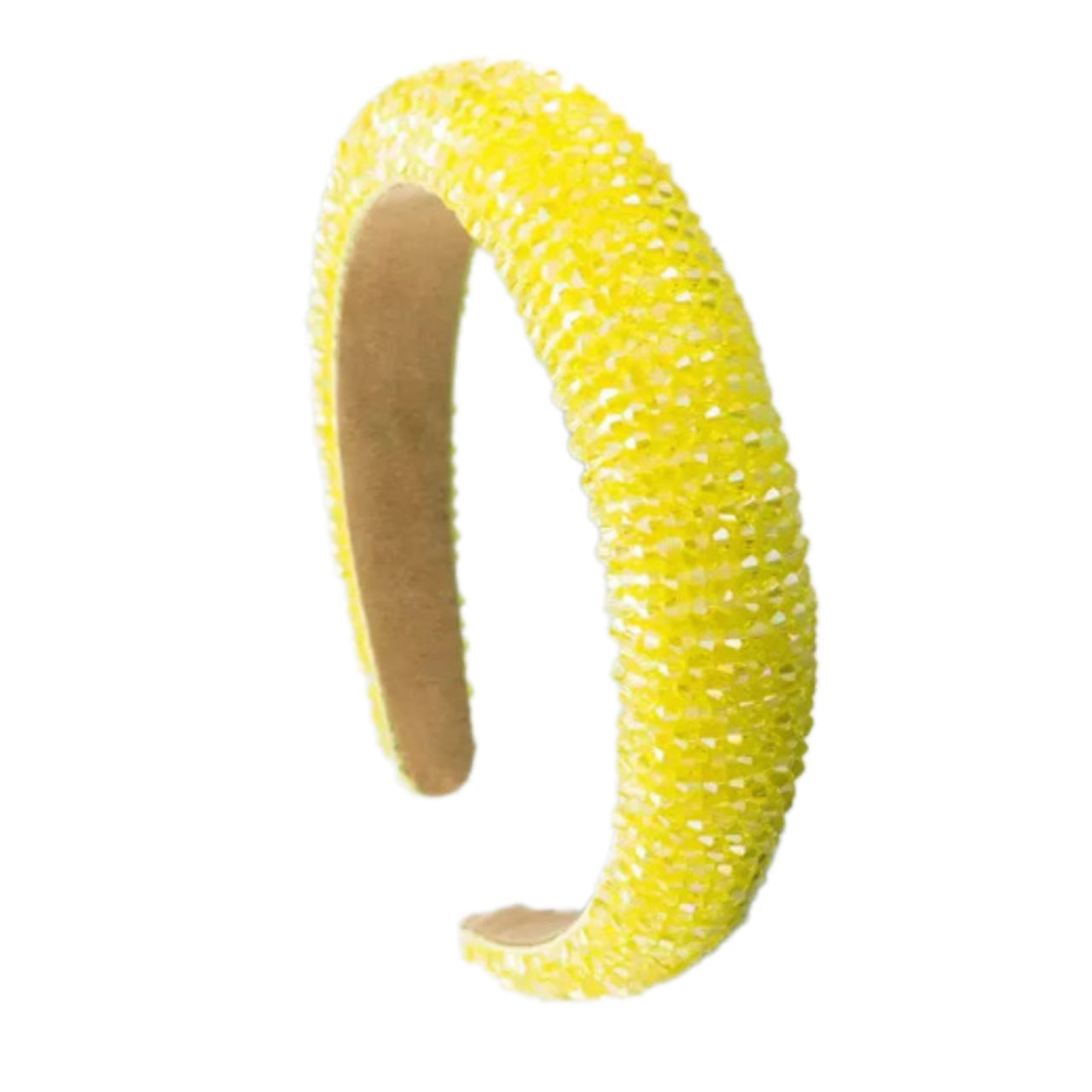 Yellow Sparkle Headband - Bold