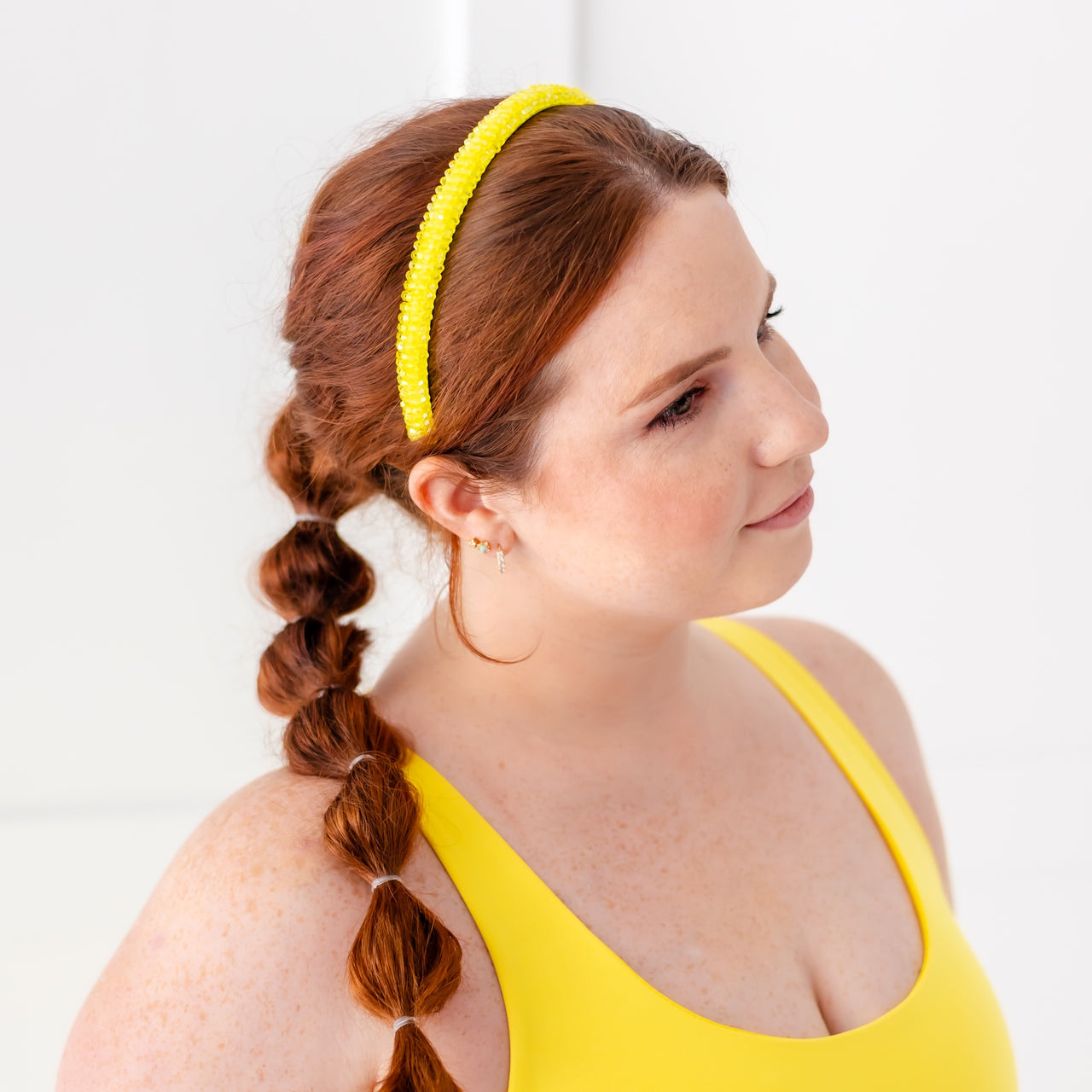 Yellow Sparkle Headband - Classic