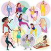 Fitness Princess Sticker Pack