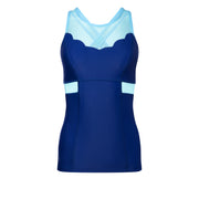 Mermaid Athletic Tank - Blue - Crowned Athletics