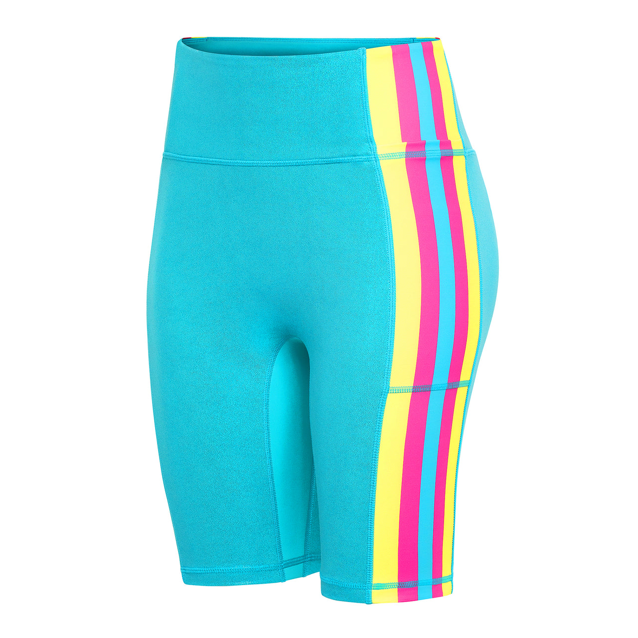 Workout Girl Biker Shorts - Blue