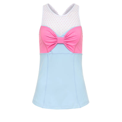 Lil Bow Doll Athletic Tank Top