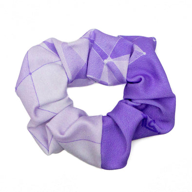 Galactic Purple Wall Athletic Scrunchie - Crowned Athletics
