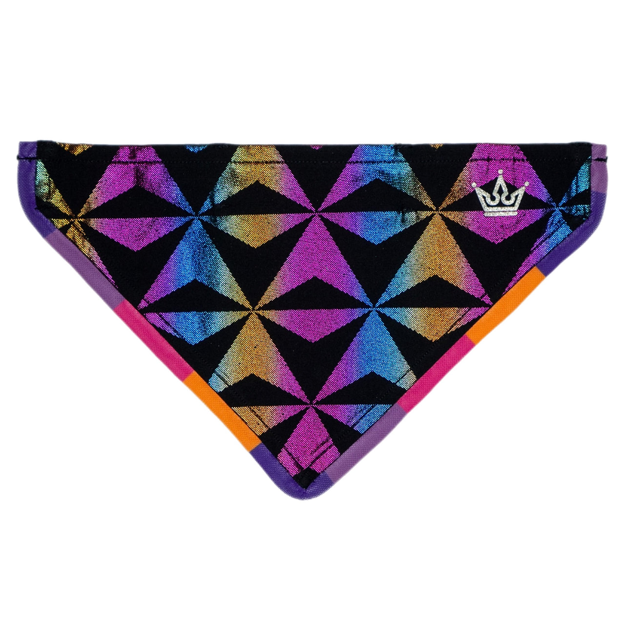 Retro Black Pet Bandana