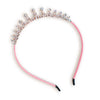 Crystal Tiara Pink Headband