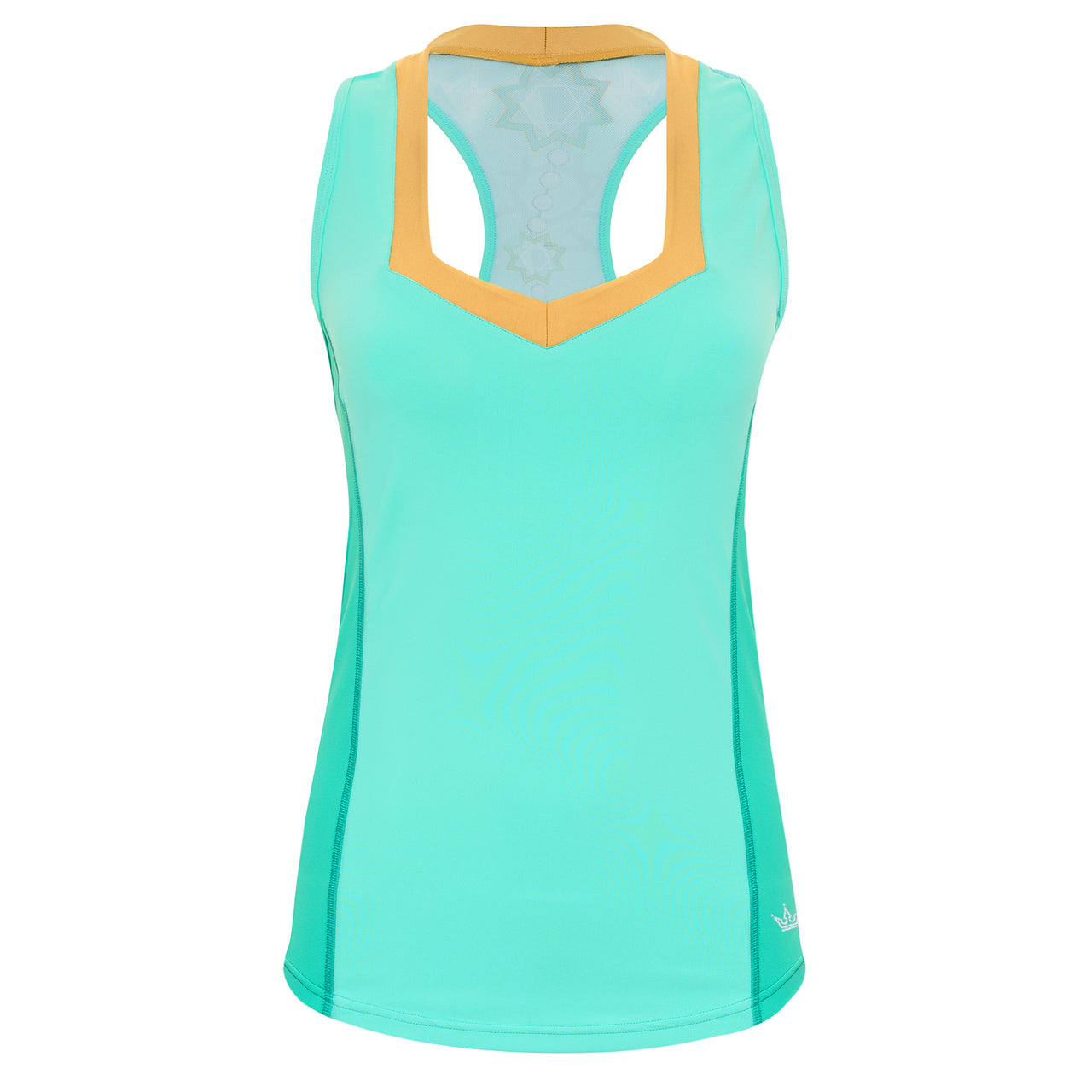 Mosaic Flow Tank - Teal