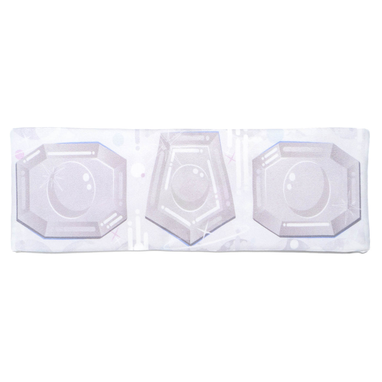 Silver Stars Athletic Headband