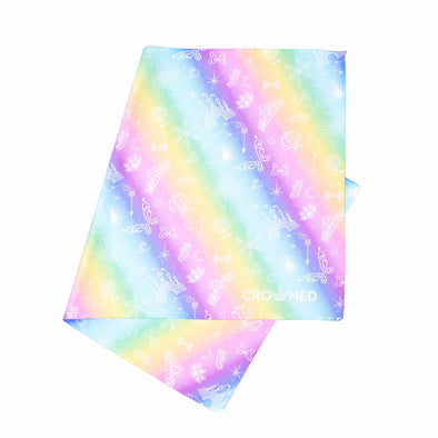 Rainbow Princess Sweat Towel