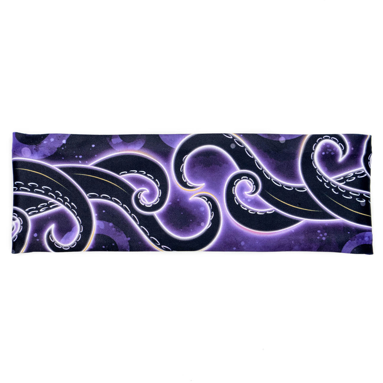 Black and Purple Athletic Headband